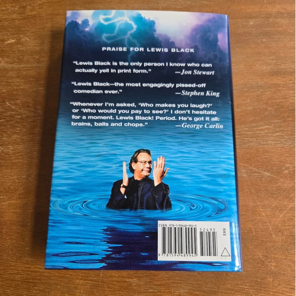Lewis Black Me of Little Faith‎ Signed Hardcover Book Autograph - Picture 8 of 9